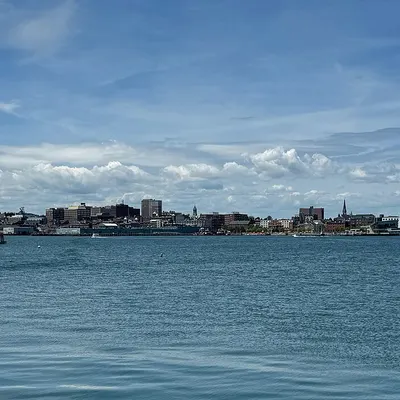 Portland, Maine, seen from the water