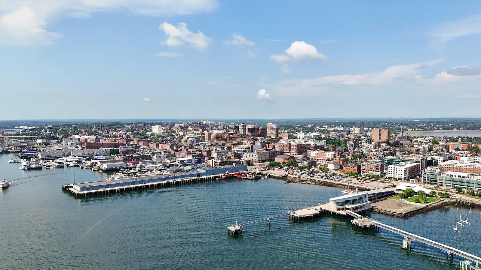 Portland, Maine skyline