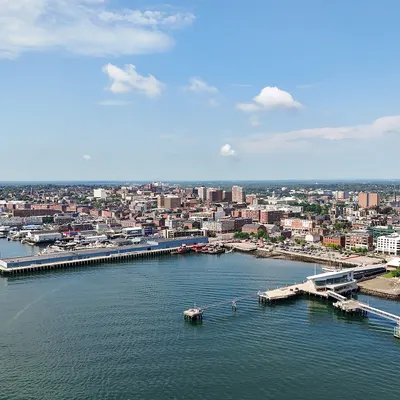 Portland, Maine skyline