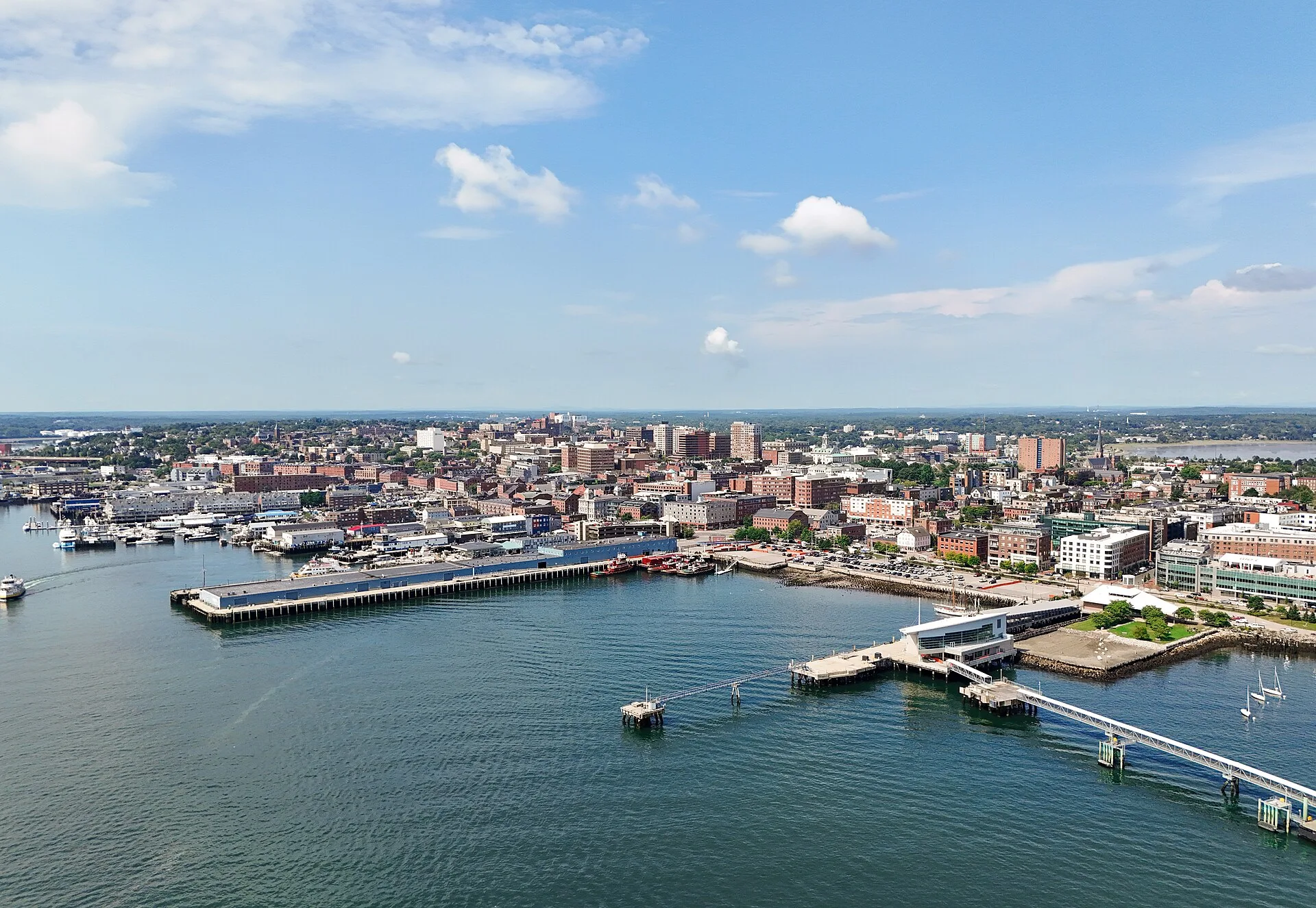 Portland, Maine skyline