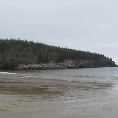 Sand Beach in Acadia National Park