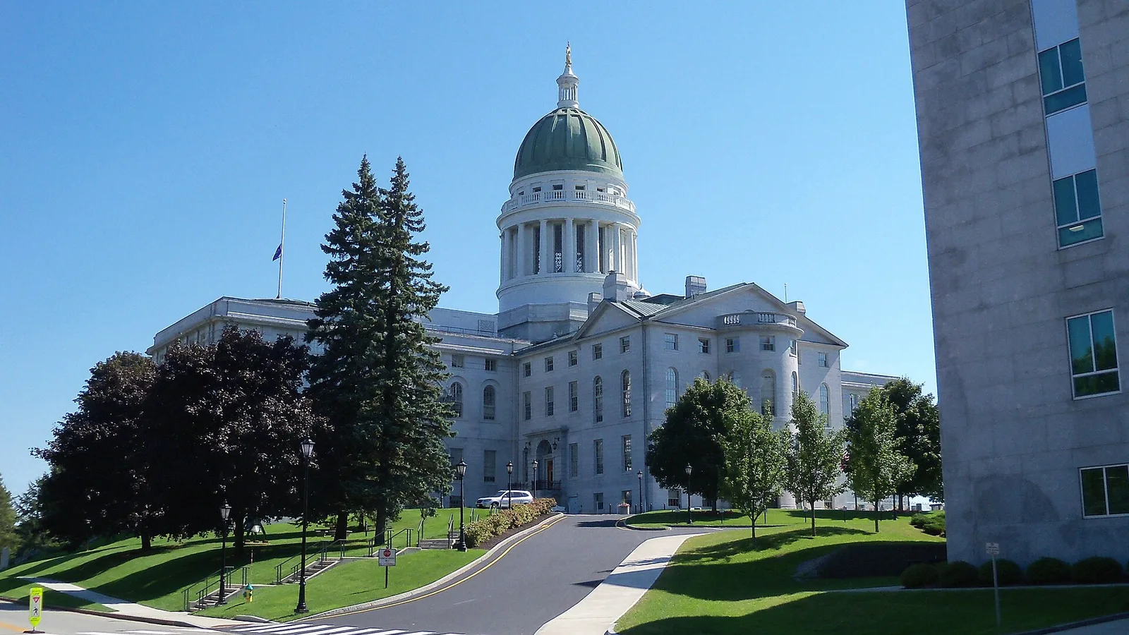 The Maine State House in Augusta