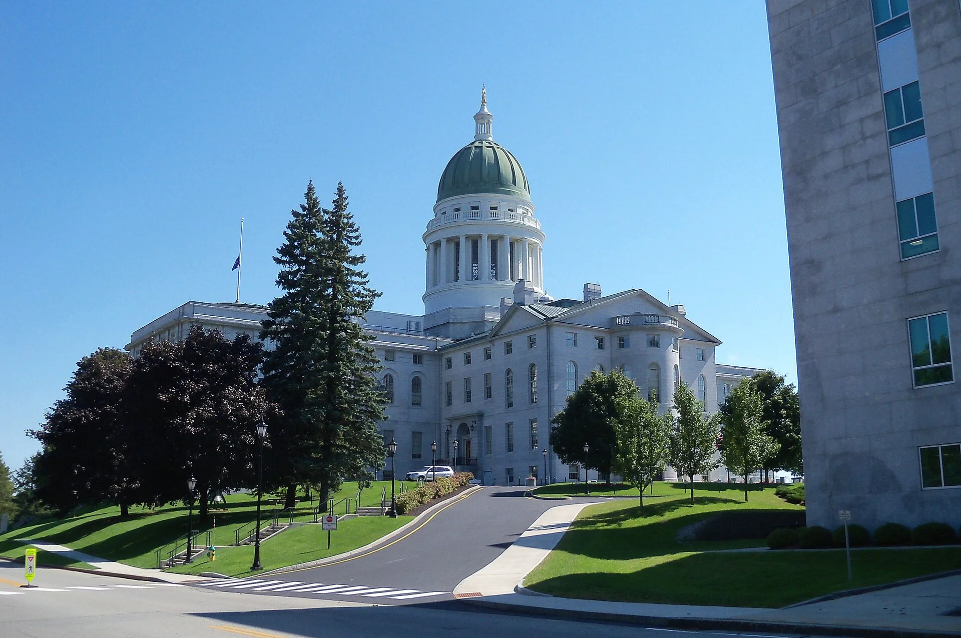 The Maine State House in Augusta